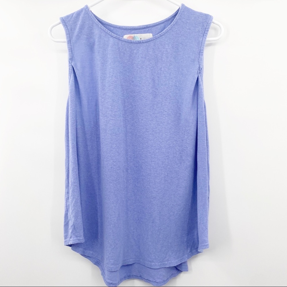 FREE PEOPLE BEACH I Tank Top Purple Lavendar Medium - Picture 2 of 10